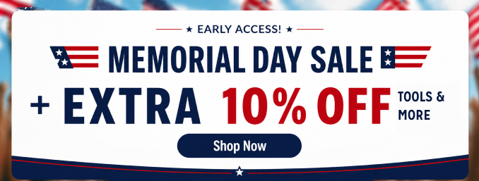 Early Access Memorial Day Sale - Extra 10% off appliances & more
